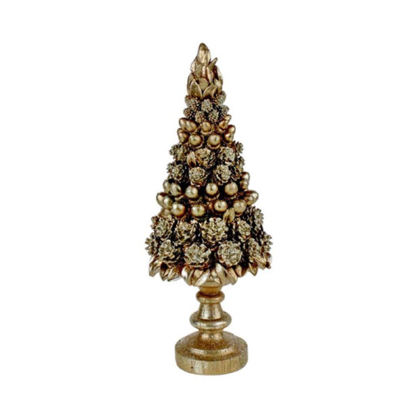 Arbre Décoratif Champagne Diamètre 17Cm