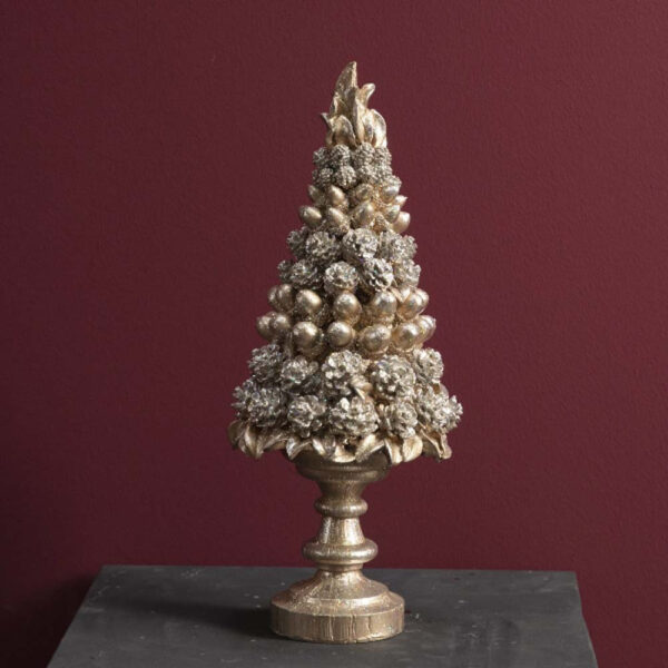 Arbre Décoratif Champagne Diamètre 17Cm – Image 3