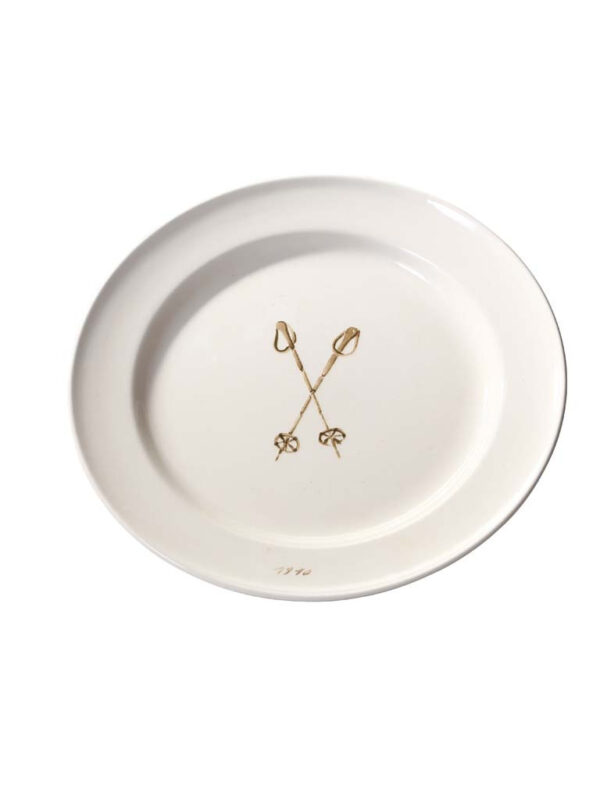 Petite Assiette Bâtons De Ski 210Mm Lapique*